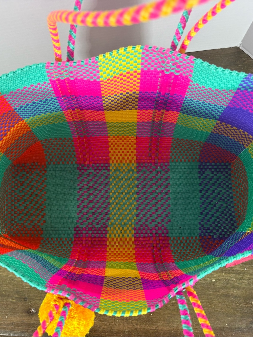 NEW Tin Marin Fiesta Woven Super Tote - Picture 7 of 7